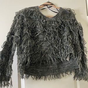 Minkpink X Urban Outfitters Shag Knit Sweater